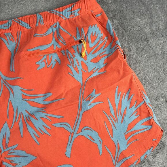 The North Face Shorts Womens 3X Orange Class V FlashDry Tropical Print NF0A81W2 - Picture 13 of 15